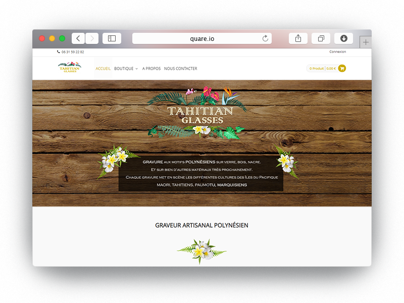 Exemple de site client Domaine Aiguines